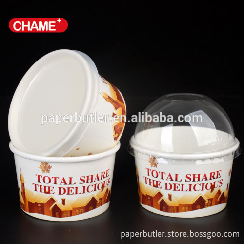 Customized ice cream cups 4oz